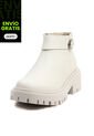 Bota Cuero Casual Blanco Hueso Ocai Alice de Ocai