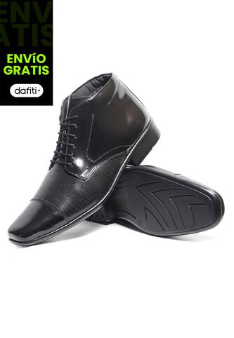 Bota Cuero Hombre Negro Ocai Francesco Ocai