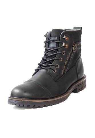 Botas Casuales Cuero Genuino Hombre Negro Noche Ocai B105 Ocai