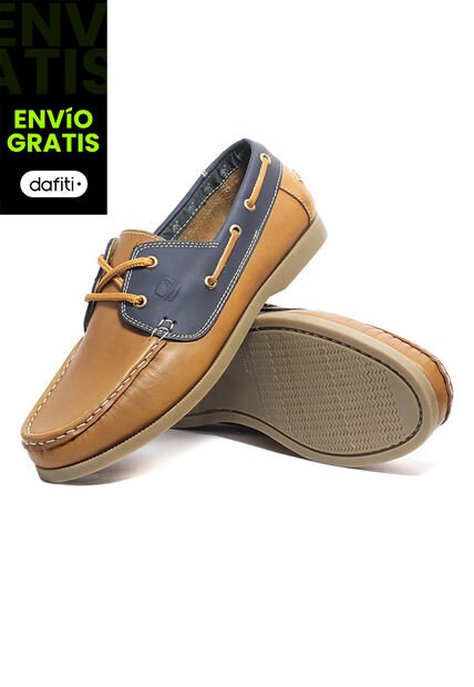 Zapatos Cuero Hombre Azul OCAi Victor