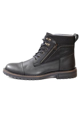 Botas Casuales Cuero Genuino Hombre Negro Noche Ocai B105
