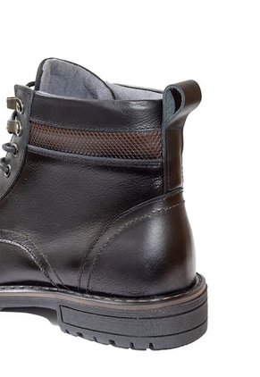 Botas Casuales Cuero Genuino Hombre Negro Grafito Ocai B107