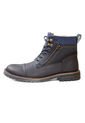 Botas Casuales Cuero Genuino Hombre Azul Marino Ocai B104 de Ocai