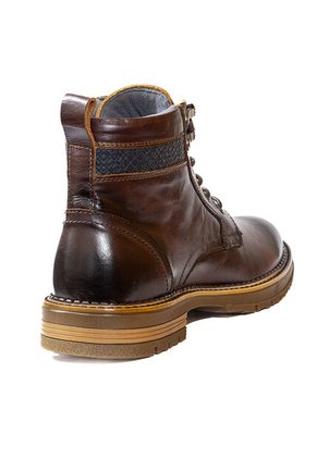 Botas Casuales Cuero Genuino Hombre Café Cognac Ocai B101
