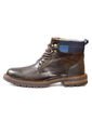 Botas Casuales Cuero Genuino Hombre Café Tabaco Ocai B106 de Ocai