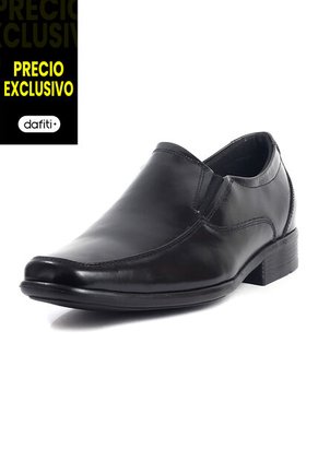 Zapato Cuero Hombre Negro Ocai Luciano 001