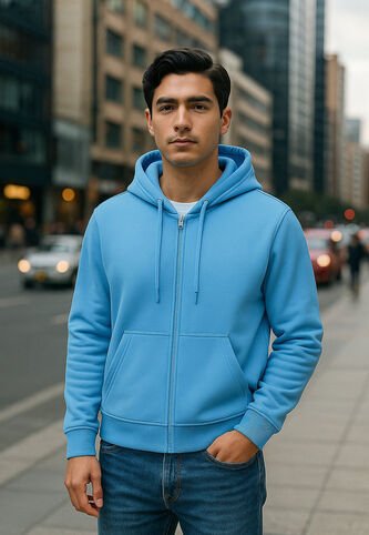 Buzo Hombre Azul Claro Ocai SH004 Ocai