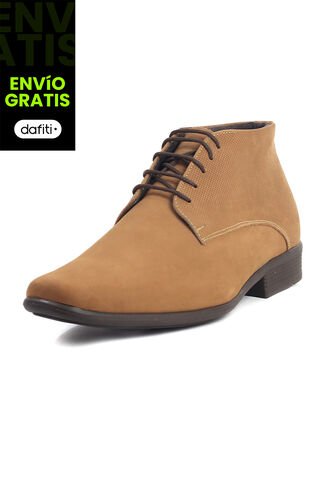 Botín Cuero Hombre Miel Ocai Alejandro 001 Ocai