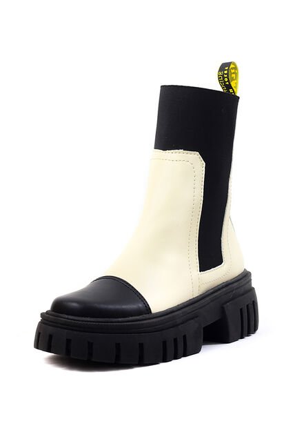 Bota Blanco-Negro Ocai Macka