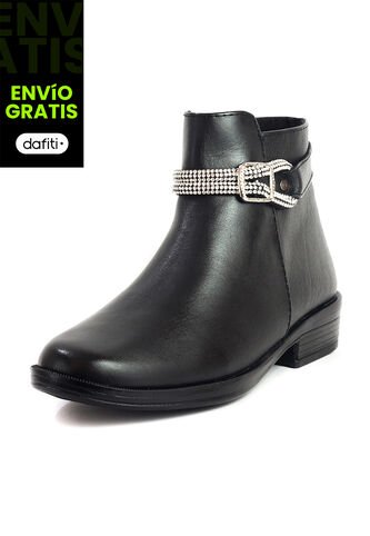 Botines Mujer Cuero Negro Ocai J05 Ocai
