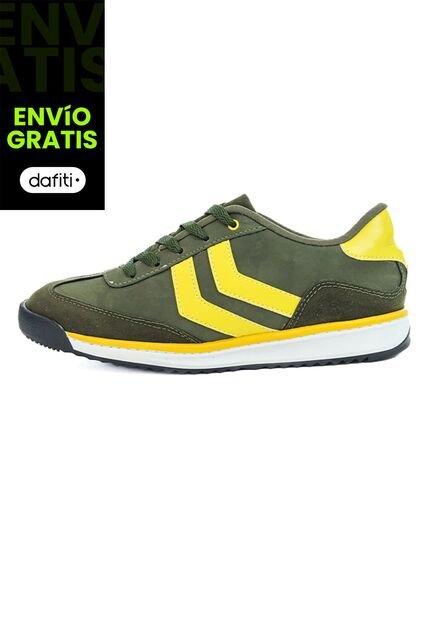 Tenis Hombre Ocai George Verde X Amarillo