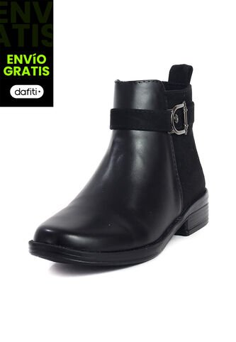 Botines Mujer Cuero Negro Ocai J03 Ocai