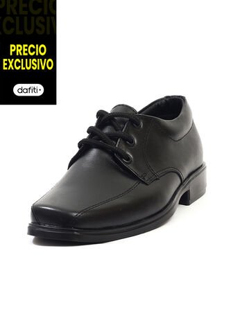 Zapato Colegial Cuero Niño Ocai E003 Ocai