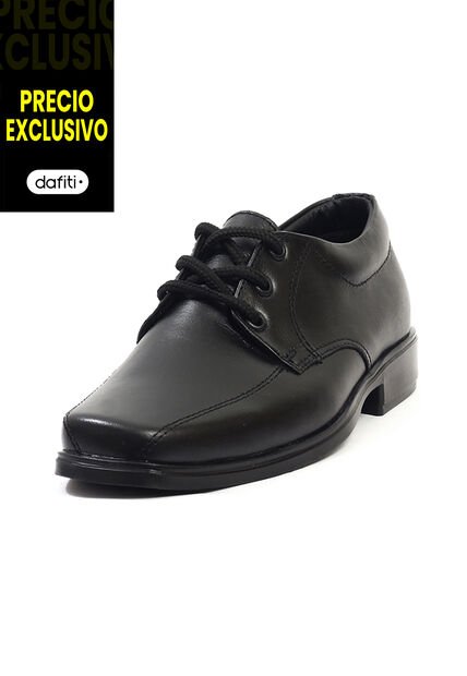 Zapato Colegial Cuero Niño Ocai E003