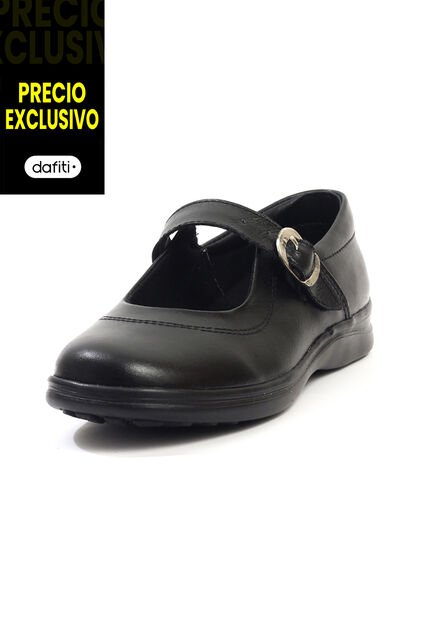Zapato Colegial Cuero Niña Mafalda Ocai E001