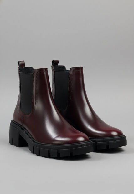 Bota Mujer Cuero Vino OCAi Amore