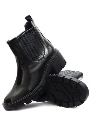 Botines Charol Negro Ocai Silvia 001