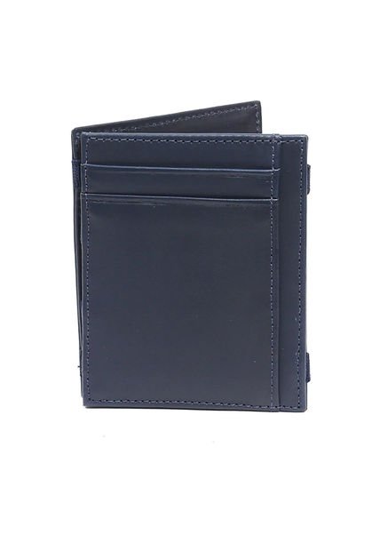 Billetera Cuero Para Hombre Azul OCAi MCD01