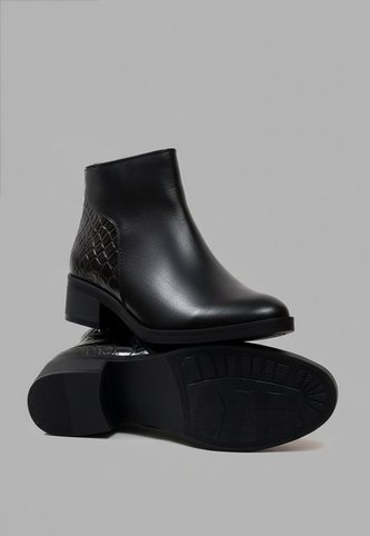 Bota Cuero Mujer Negro Ocai Luxe Ocai