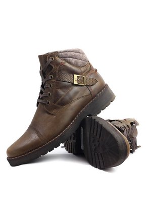 Bota Cuero Hombre Tierra Ocai Moscú