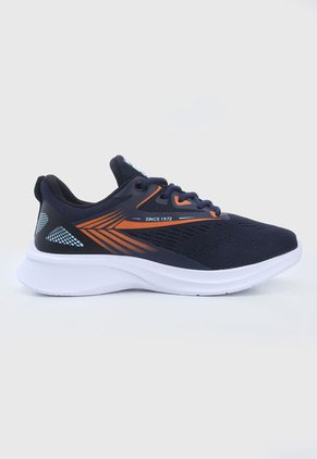 Tenis Running Azul-Blanco-Naranja Ocean Pacific Ankara