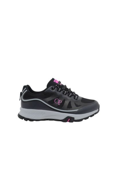 Tenis Ocean Pacific WISATA Color Negro - Gris - Rosa