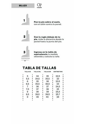 Tenis OP Adasa Para Mujer Color Negro