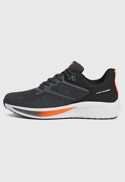 Tenis Lifestyle Gris-Negro-Blanco-Naranja Ocean Pacific Shark