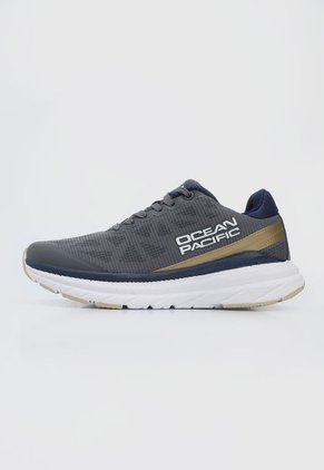 Tenis Running Gris Multicolor Ocean Pacific Selat