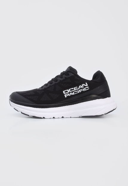 Tenis Running Negro-Blanco Ocean Pacific Selat