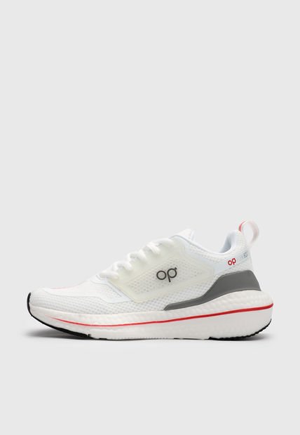 Tenis Running Blanco-Gris-Rojo Ocean Pacific Warren