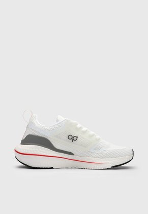 Tenis Running Blanco-Gris-Rojo Ocean Pacific Warren