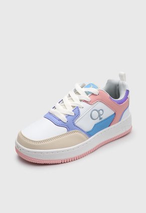 Tenis Lifestyle Blanco-Multicolor Ocean Pacific Verapaz