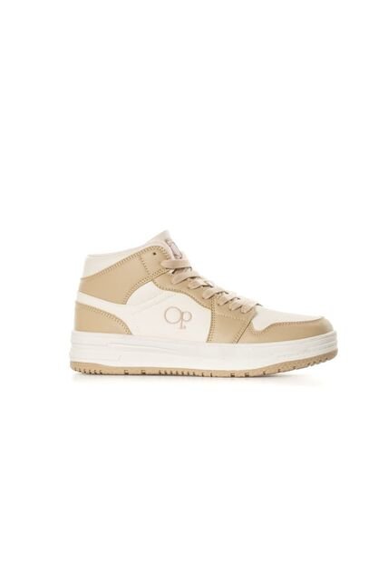 Tenis OP Jana Hi Para Mujer Color Beige