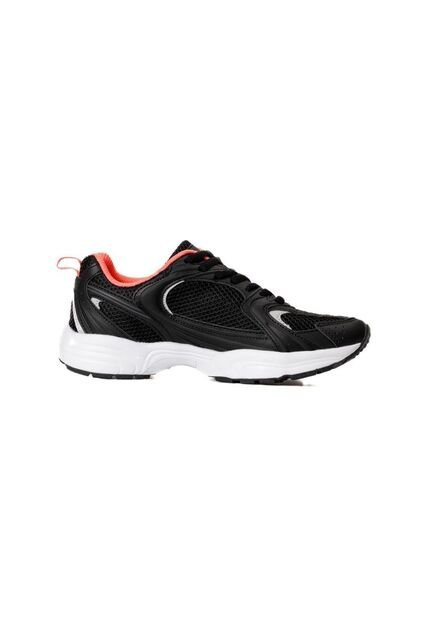 Tenis Ocean Pacific Raquel Para Mujer Color Negro Y Rosado