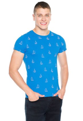 Camiseta Azul Royal Ocean Pacific