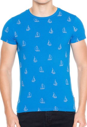Camiseta Azul Royal Ocean Pacific