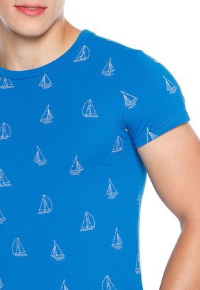 Camiseta Azul Royal Ocean Pacific