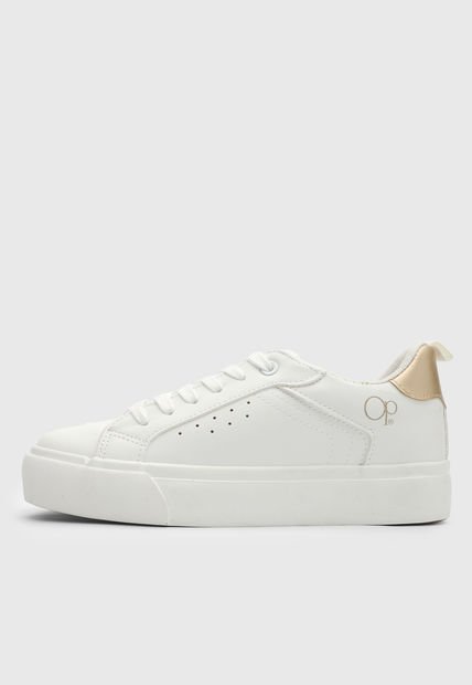 Tenis Lifestyle Marfil-Dorado Ocean Pacific Clavel