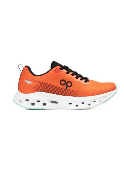 Tenis Para Hombre OP De Running Pro Negros Y Naranja