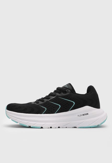 Tenis Running Negro-Blanco-Aguamarina Ocean Pacific Maine