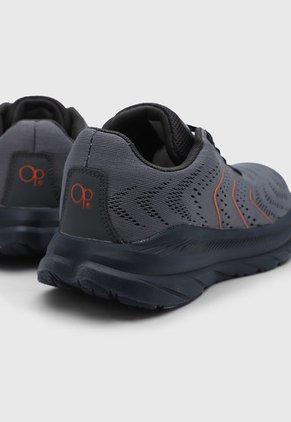 Tenis Running Gris-Azul Navy-Negro Ocean Pacific Adrian