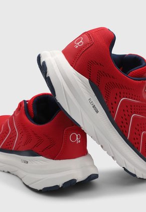 Tenis Running Rojo-Azul Navy-Blanco Ocean Pacific Adrian