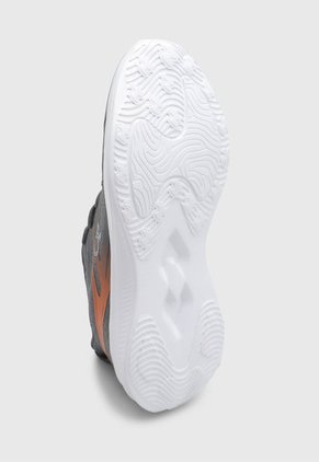 Tenis Running Gris-Naranja-Blanco Ocean Pacific Argedon