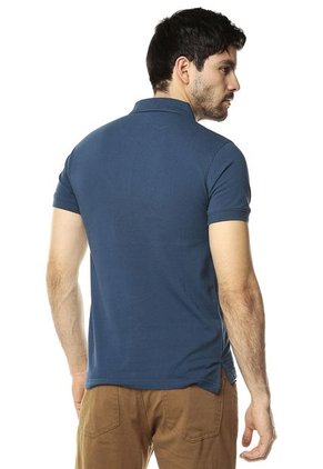 Camiseta Polo Azul Petróleo Ocean Pacific