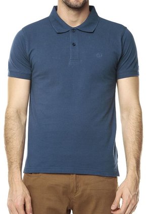 Camiseta Polo Azul Petróleo Ocean Pacific