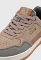 Tenis Lifestyle Café-Verde Oliva-Beige Ocean Pacific de Ocean Pacific