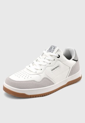 Tenis Lifestyle Blanco-Gris Ocean Pacific