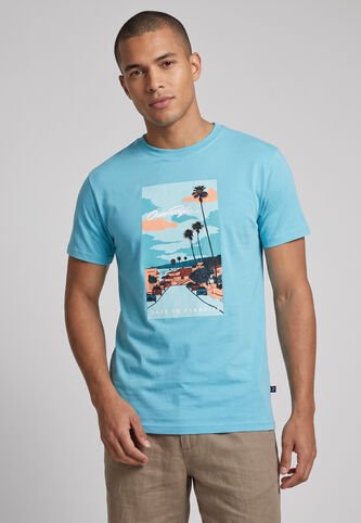 Camiseta Ocean Pacific Celeste Ocean Pacific