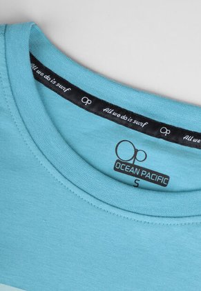 Camiseta Ocean Pacific Celeste